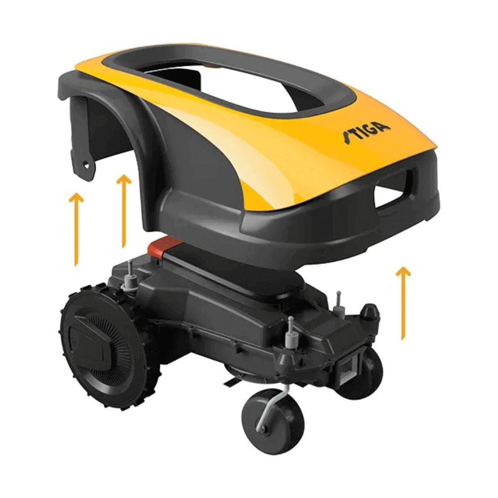 Odnímatelný vnější kryt IPX5 STIGA