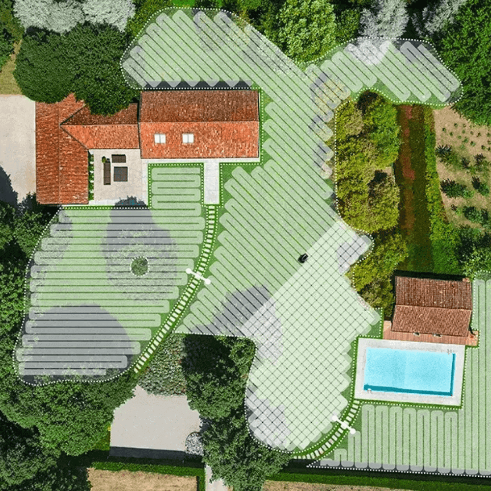 Systematické vzory sečení STIGA