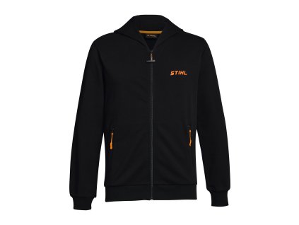 Mikina s kapucí STIHL, černá