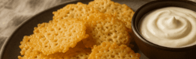 Parmezánové chipsy (Crisps)