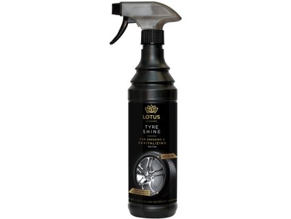 LOTUS CLEANING TYRE SHINE 500 ML - ČISTÍ A CHRÁNÍ VNĚJŠÍ A VNITŘNÍ POVRCHY