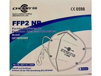 Respirátor 5-vrstvý FFP2 balení 6 kusů