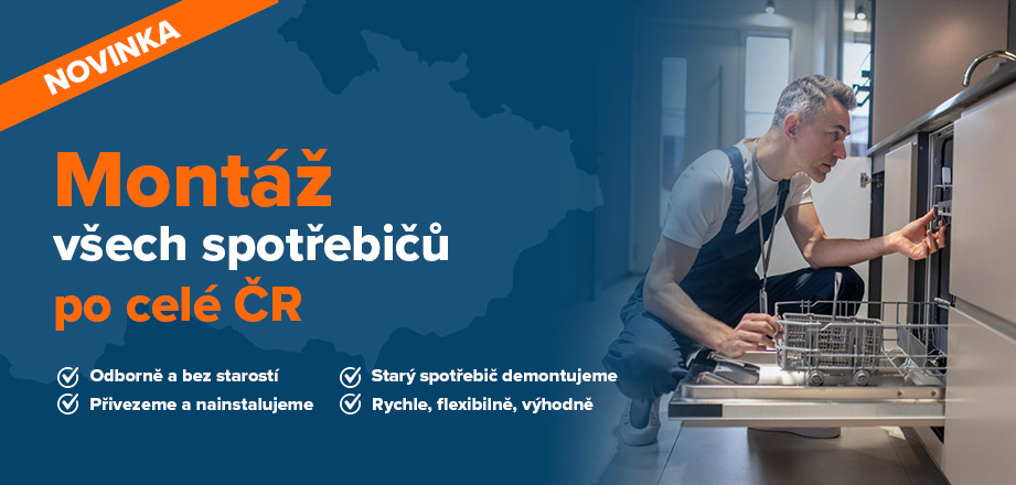 Montáž a odborná instalace vestavných a volně stojících spotřebičů po celé ČR