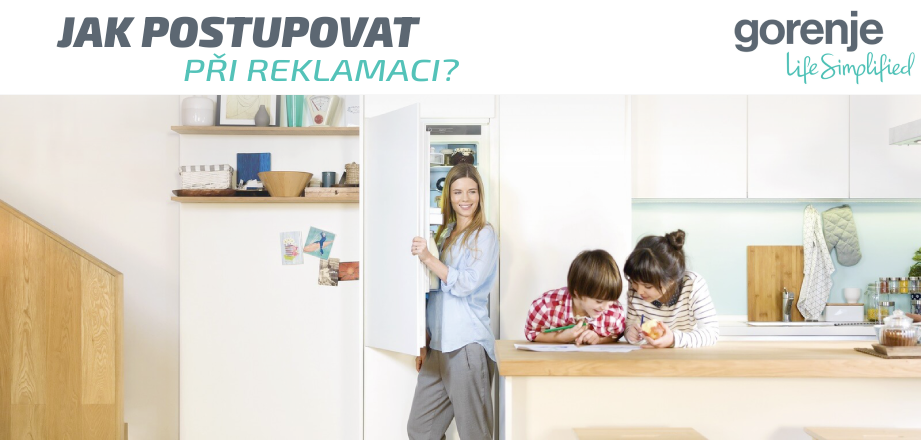 Gorenje - reklamace zboží, záruční a pozáruční servis a podpora