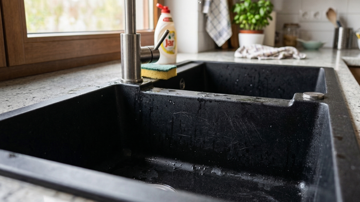 Jak opravit granitový dřez