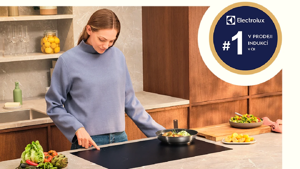 Electrolux je #1 v prodeji indukcí v ČR