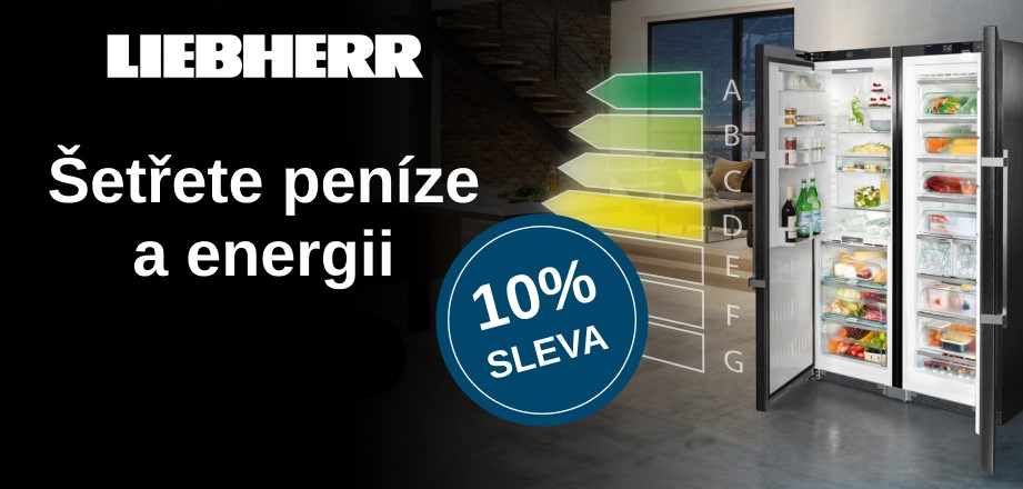 Liebherr - slevový kupón na nákup až 16 000 Kč