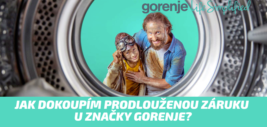 Gorenje Optimal - 5 let záruka na spotřebiče