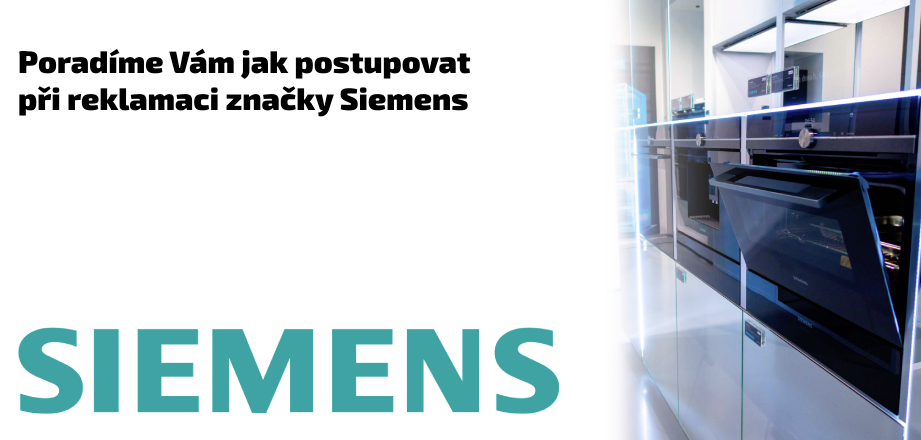 Siemens - reklamace zboží, záruční a pozáruční servis a podpora