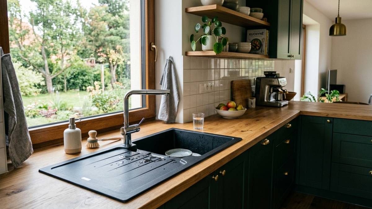 Co je tectonitový dřez a jeho recenze