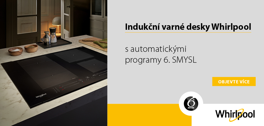 Whirlpool indukční varné desky s automatickými programy 6. SMYSL | PAROLEK-SHOP.cz