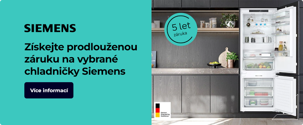 Siemens chlazení 5 let záruka