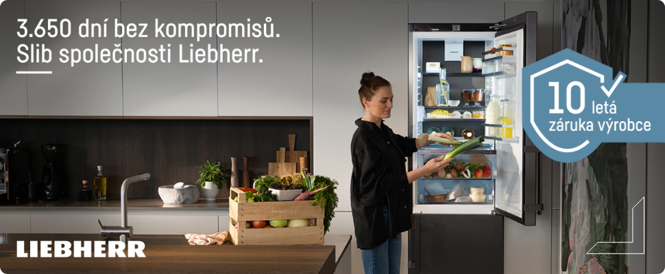 Liebherr 10 let záruka 1.6.-31.7.2025