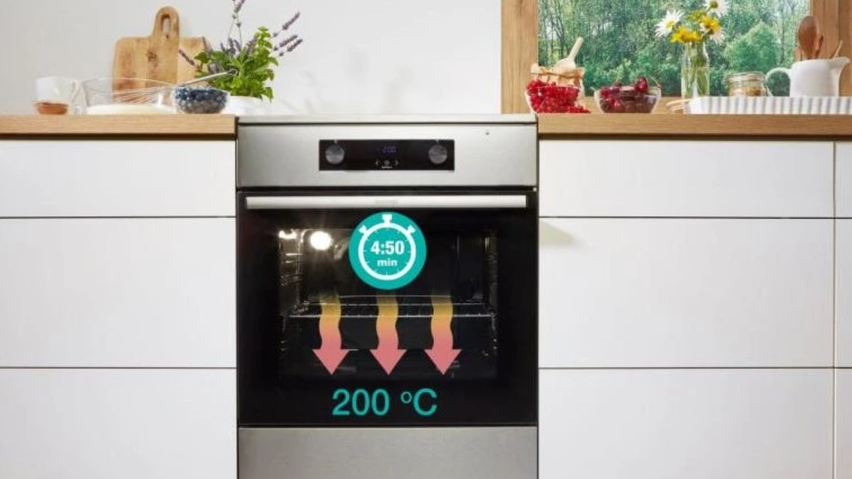 Rychle předehřátí trouby Gorenje