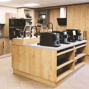 Showroom Parolek-shop.cz – vystavené spotřebiče