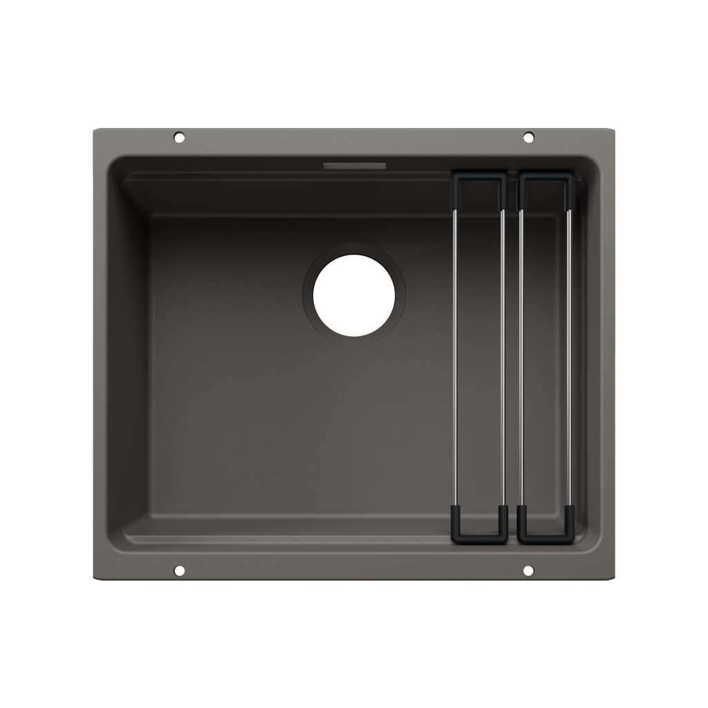 Blanco ETAGON 500 U InFino Silgranit šedá vulkán bez odtokové armatury + pojezdy