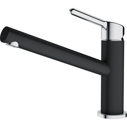 Franke Dřezová baterie bez sprchy Chrom/Fragranit Onyx FC 3054 ORBIT
