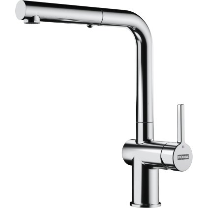 Franke S vyt. koncovkou, S regulací Sprcha/Proud Chrom dřezová baterie FN 6110 ACTIVE NEW
