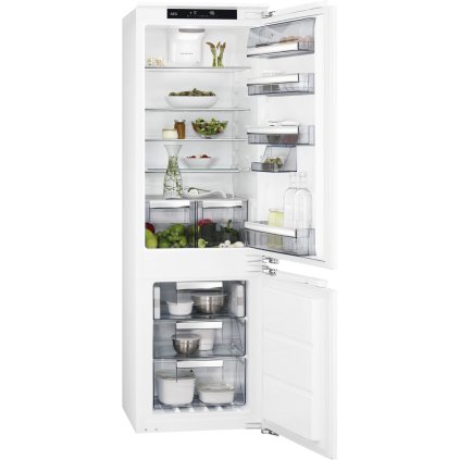 AEG SCE818E6TF Vestavná chladnička kombinovaná s mrazákem dole No Frost
