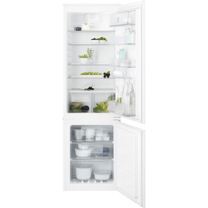 Electrolux ENT6TE18S Vestavná chladnička kombinovaná s mrazákem dole No Frost