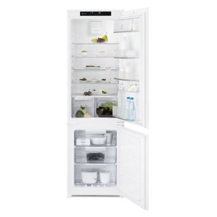 Electrolux LNT7TF18S Vestavná chladnička kombinovaná s mrazákem dole No Frost