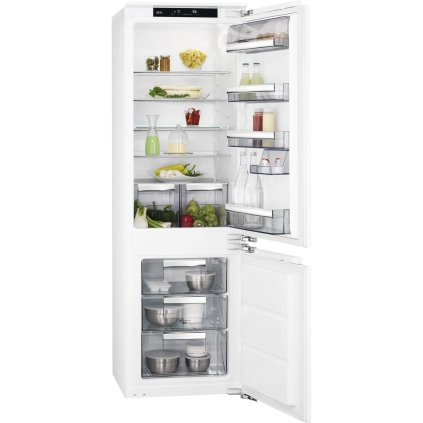 AEG SCE818D3LC Vestavná chladnička kombinovaná s mrazákem dole LowFrost