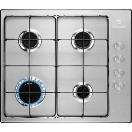 Electrolux KGS6404SX Varná deska plynová Slim side control 60 cm