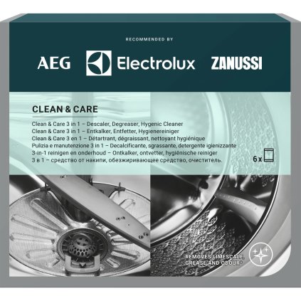 Electrolux Clean and Care - 3v1 pro myčky/pračky 6 ks M3GCP400