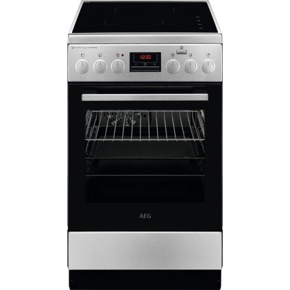 AEG plně indukční sporák SteamBake CIB56481BM