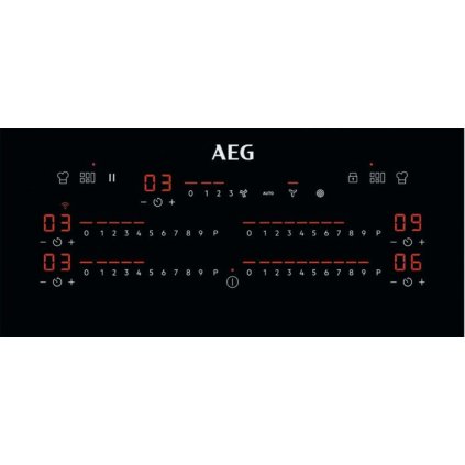 AEG CCE84779FB Kombinace varného panelu a odsavače