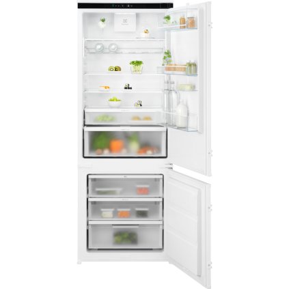Electrolux KNG7TE75S Vestavná chladnička kombinovaná s mrazákem dole No Frost