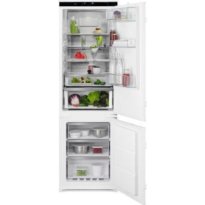 AEG SCE818E8MS Vestavná chladnička kombinovaná s mrazákem dole No Frost