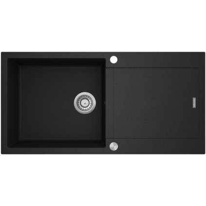 Concept DG15L60BC Granitový dřez s odkapem Linea