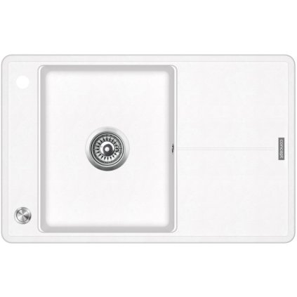 Concept DG10L60BC Granitový dřez s odkapem Linea