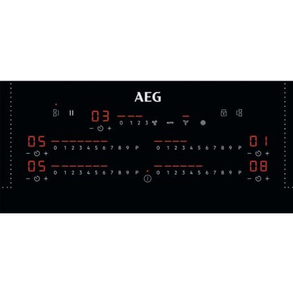 AEG CCE84543FB Indukční varná deska s integrovaným odsavačem par