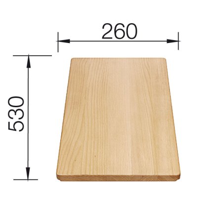 Blanco Krájecí deska buk 530x260