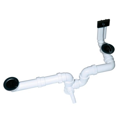 Blanco Dvojitá odtoková armatura s přepadem 1 1/2"