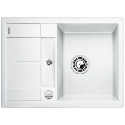 Blanco METRA 45 S Compact Silgranit bílá oboustranné provedení s excentrem