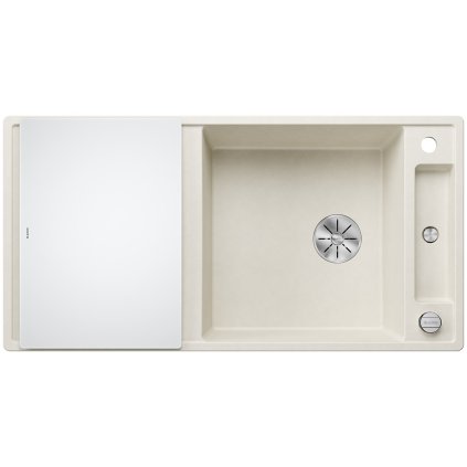 Blanco AXIA III XL 6 S InFino Silgranit bílá soft skl.kráj.deska oboustr.prov. s exc.