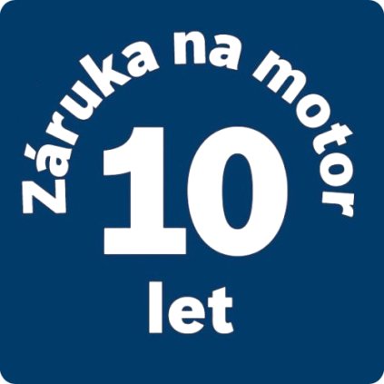 10 let záruka na EcoSilence Drive motor