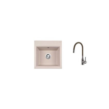 Alveus SET ALVEUS GEM 10/55 + baterie Mintas beige CHR