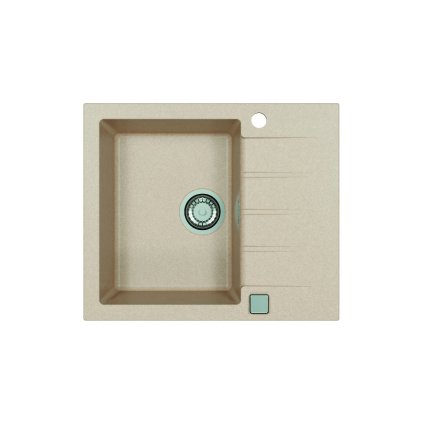 Alveus CADIT 10 terra 22 + pop up sifon 590x500x198 mm