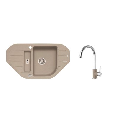 Alveus SET ALVEUS NIAGARA 60/02 + BATERIE ELZA/02 PEBBLE