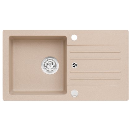 Alveus CORTINA 140- 55 -béžová (750x420mm)+pop-up sifon