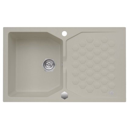 Alveus SENSUAL 30/02 PEBBLE (850x520mm)+pop-up sifon F