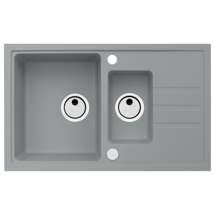 Alveus INTERMEZZO 70/81 - beton (780x480mm) jed. sifon F