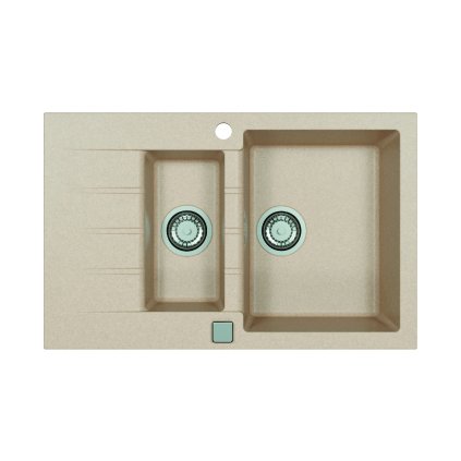 Alveus CADIT 70 terra 22 + pop up sifon 790x500x200 mm