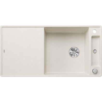 Blanco AXIA III XL 6 S-F InFino Silgranit bílá soft sklen.kráj.deska oboustr.prov. s exc.