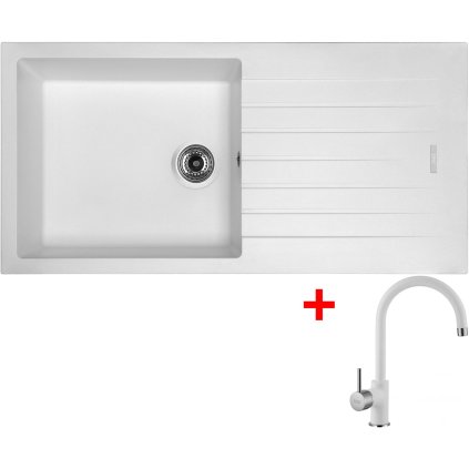 Sinks PERFECTO 1000 Milk + Vitalia GR