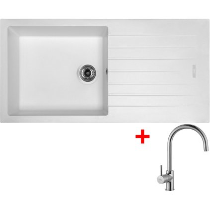 Sinks PERFECTO 1000 Milk + Vitalia